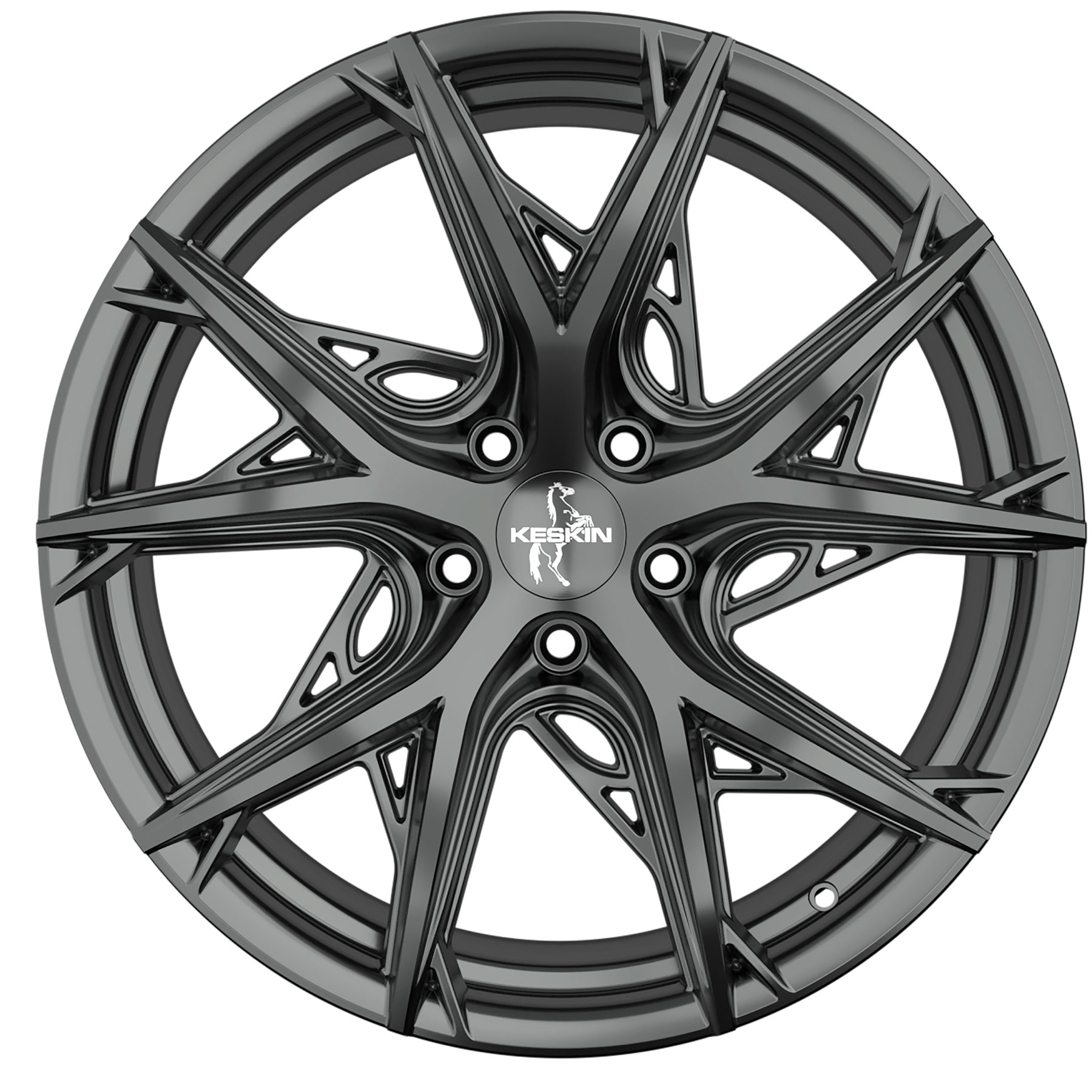 19 Zoll AlufelgenKeskin KT24 Xtreme Grau für Audi A3 3.2l S3 Sportback 8P